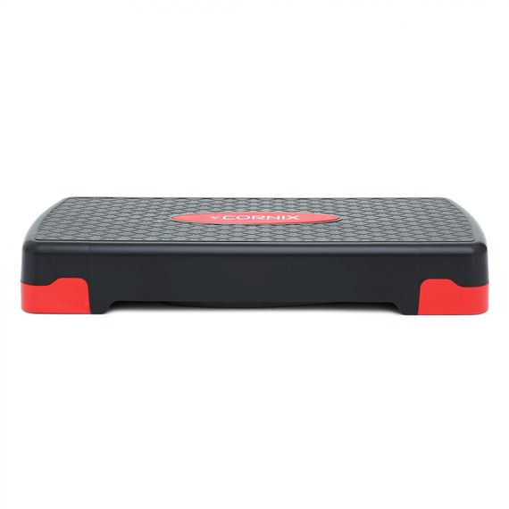 Степ-платформа 2-ступінчаста Cornix 68 х 28 х 10-15 см XR-0190 Black/Red | Зображення 3
