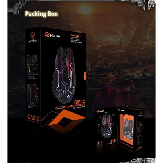 Миша MEETION Backlit Gaming Mouse RGB MT-GM22 | Зображення 6