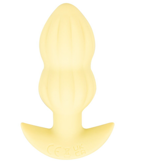 Анальна пробка з вібрацією Vibrating Mini Butt Plug Yellow Sex Aura | Зображення 7