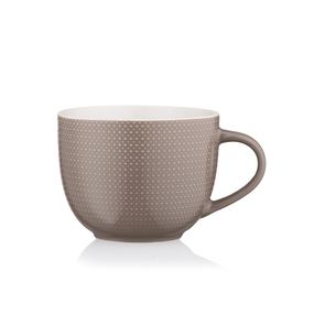 Чашка Ardesto Fresh, 550мл, порцеляна, коричневий (AR3044BN)