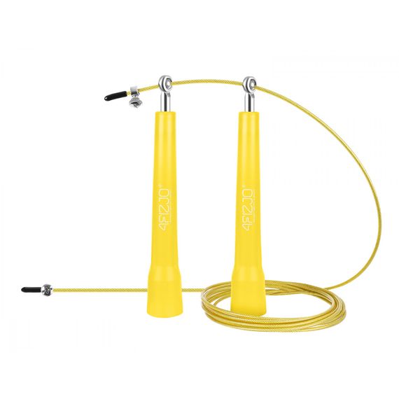 Скакалка 4FIZJO швидкісна для кросфіту Standard+ Yellow 4FJ0184 (P-5907739311535)