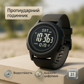 Часы на руку для военных, Электронные спортивные часы Спортивные водонепроницаемые FZ-14