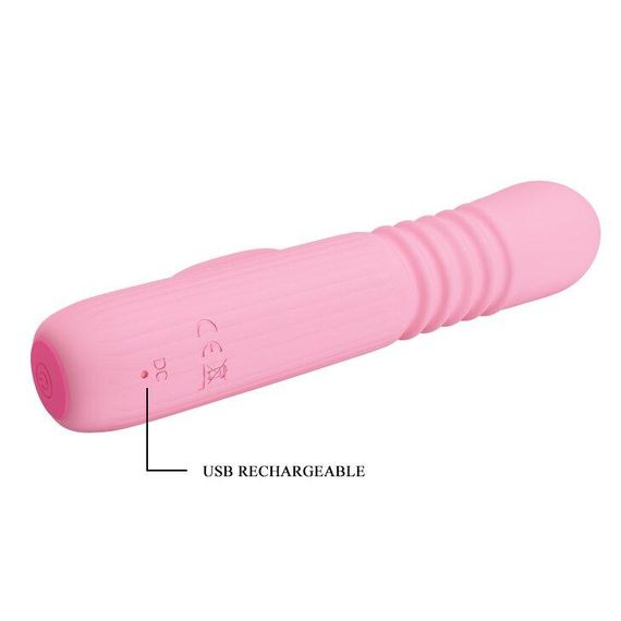 Вібромасажер з поступальним рухом Pretty Love-Leopold, BI - 014593-1 Sex Aura | Зображення 8