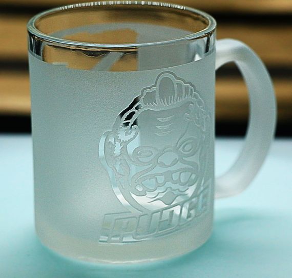 Чашка Dota 2 Дота 2 з гравіюванням Pudge Пудж Скляна кружка 320 мл для геймера | Зображення 4