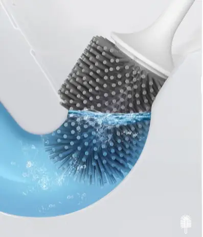 Ершик для унитаза Toilet brush с силиконовой щеткой | Зображення 2