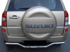 Задній захист AK005-1 (нерж) для Suzuki Grand Vitara 2005-2017 рр