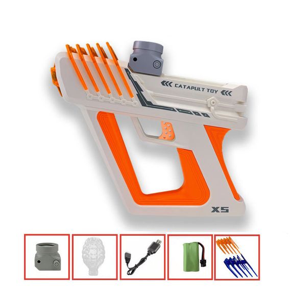 Пістолет на гідрогелевих кульках (орбізах) Gel Energy XS-873 Orange | Зображення 1