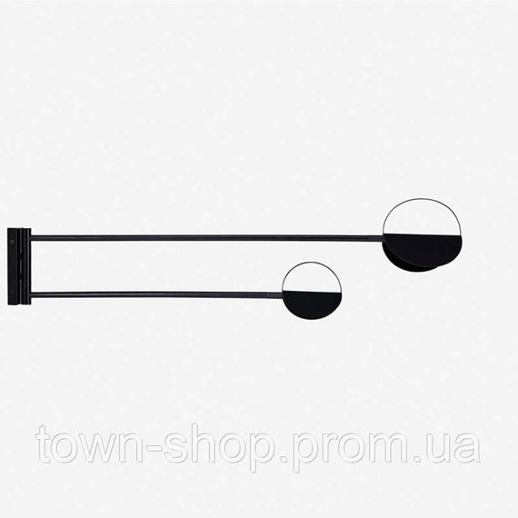 Бра настенное LED WSE14-bk-k Черный 20х20х100 см.