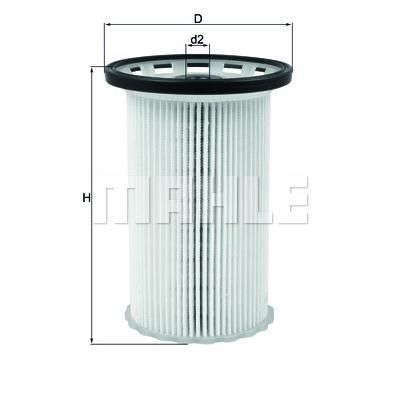 Фильтр топливный Mahle KX342ECO | Зображення 4