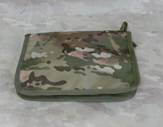 Чохол обкладинка для тактичного блокнота стрілка снайпера А5 водонепроникна 3 кишені мультикам | Зображення 3