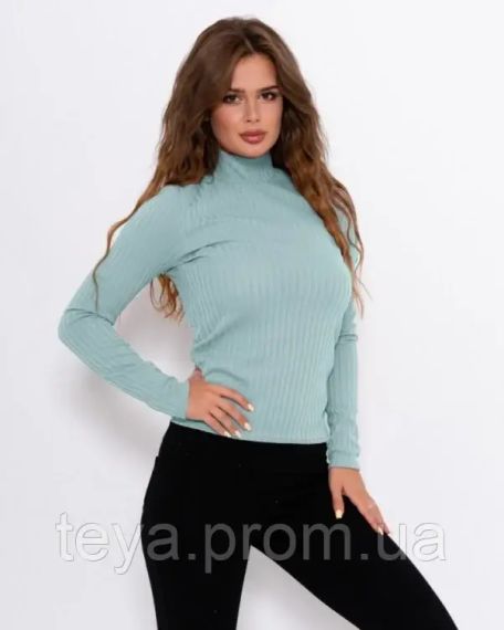 Свитер цвет мятный размер 4XL FI_003263 | Зображення 1