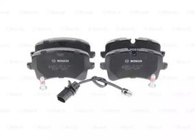 Колодки гальмівні дискові AUDI A6 2.0-3.0 2011-, A8 2.0-6.3 09- задн.  BOSCH (0986494488)
