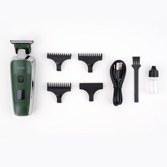 Машинка для стрижки HOCO HP23 Diamond engraving electric hair clipper Black | Зображення 4