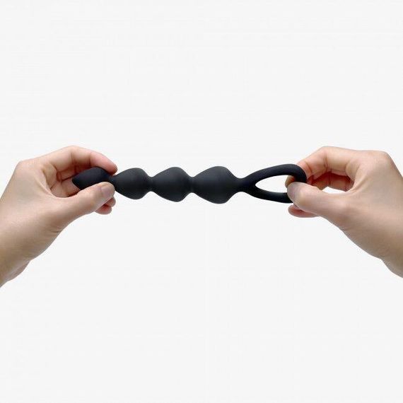 Анальний ланцюжок Love To Love BING BANG L - BLACK ONYX | Зображення 4