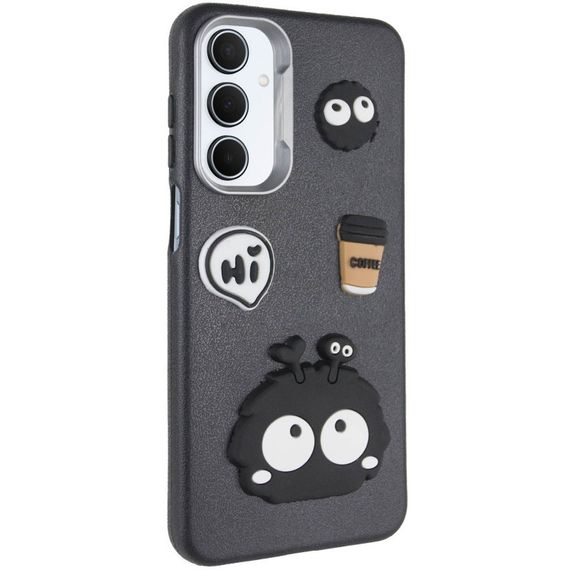 Чехол TPU Leather Toys для Samsung Galaxy A26 5G Monster / Black