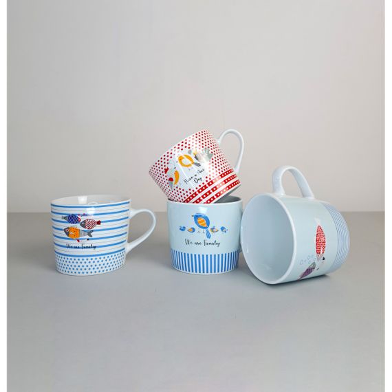 Чашка VT-C-110350 На хвилях 350 мл Vittora | Зображення 1