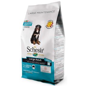 Корм Schesir Dog Large Adult Fish сухий з рибою для собак великих порід 12 кг