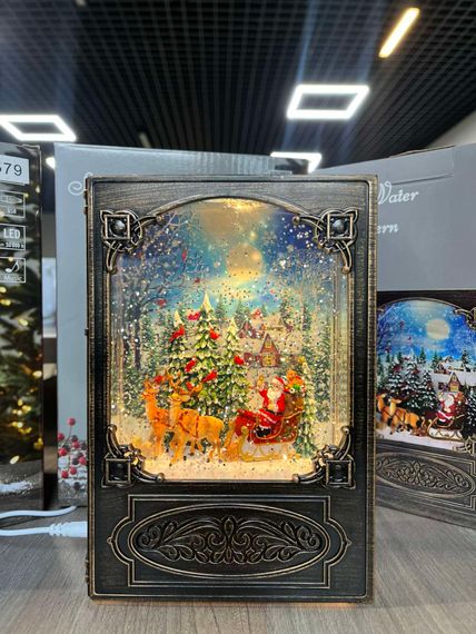 Новогодний музыкальный ночник-светильник XMAS WDL 24023B | Зображення 9