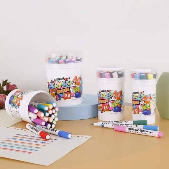 Маркеры акварельные 36шт Water color pen 635-36