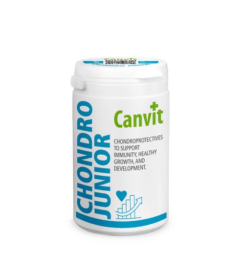 Витамины для здоровья суставов у щенят и юниоров Canvit Chondro Junior, 230 гр