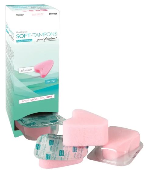 Тампони Soft-Tampons normal 10 шт Sex Aura | Зображення 1