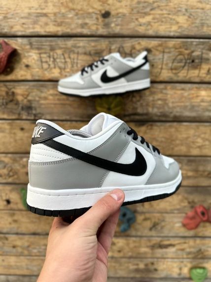 Кросівки Nike SB Dunk (gray & white) | Зображення 3