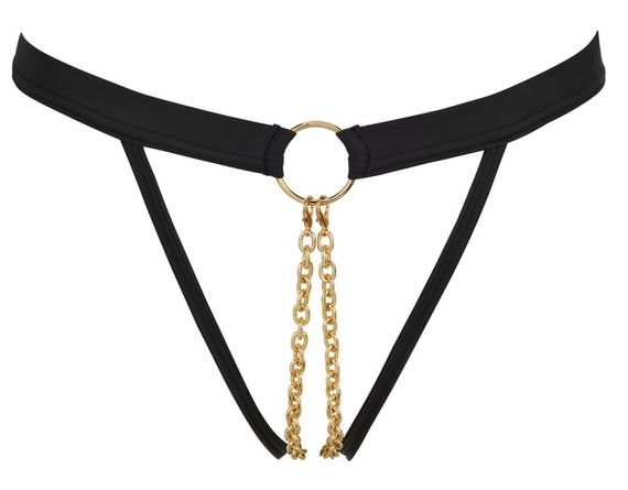 Открытые трусики Orion Bad Kitty String 2493136 Черные S/M