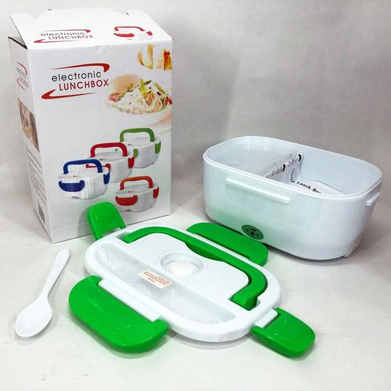 Харчовий термос для їжі Lunch Heater 220 V, Пластиковий ланчбокс для їжі з підігрівом YK-40 | Зображення 6