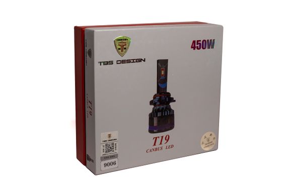 Комплект світлодіодних ламп TBS Design T19 HB4 (9006) (P22d) Canbus 45W 9-32V 6000K | Зображення 1