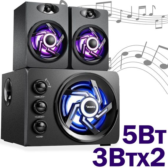 Акустична система з глибоким басом XPRO ERA EAR E-S22 2.1 (MER-13871_1940) | Зображення 2