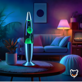 Лава Лампа Зелена — Lava «Neon Pulse» Green