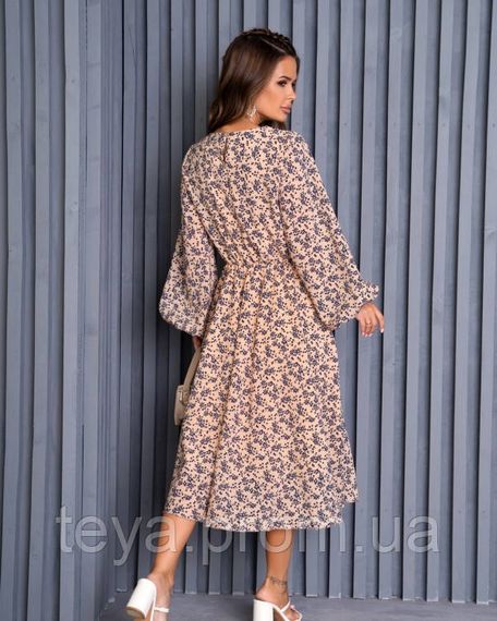 Платье для женщин цвет бежевый размер L FI_008362 | Зображення 2