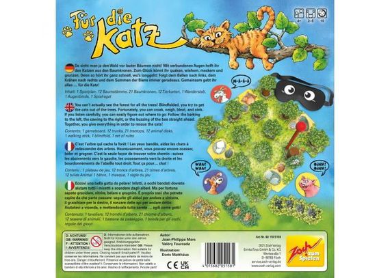 Настольная игра Fur die Katz (Услышь кота) | Зображення 4