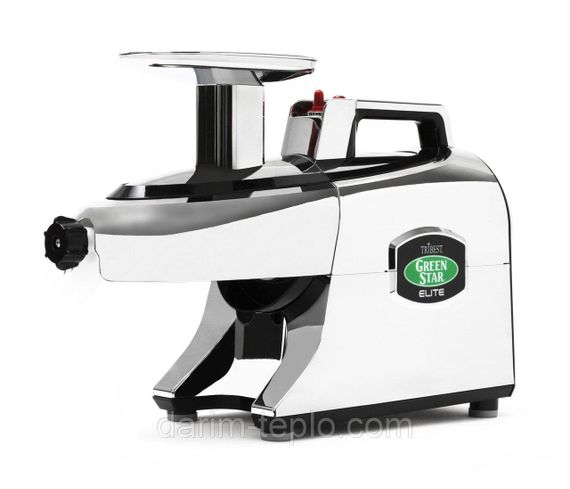 Двошнекова соковижималка Tribest Green Star Elite GSE-5050 Chrome | Зображення 2