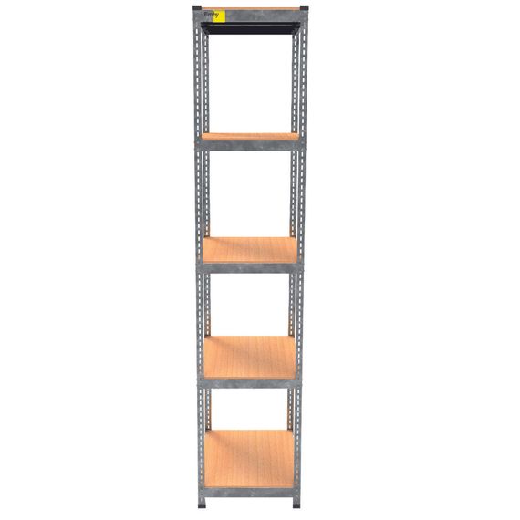 Металевий стелаж MRL-2400 ( 450x450) оцинкований | Зображення 1