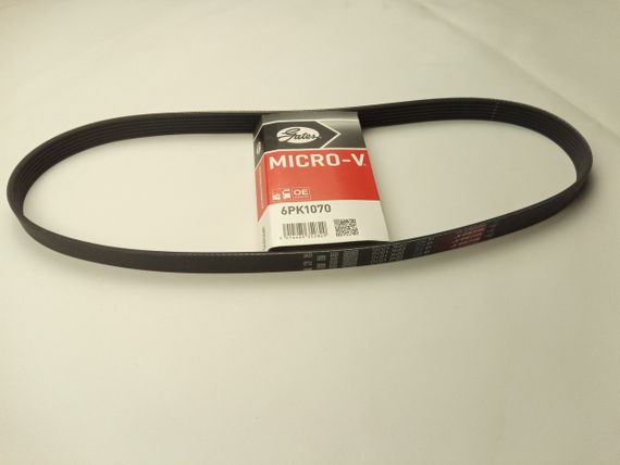 Ремінь генератора струмковий VAG, GATES (6PK1070)