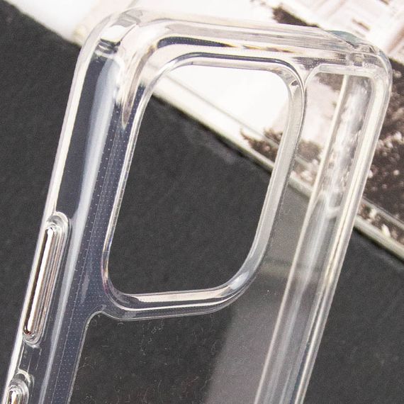 Чохол TPU+PC Clear 2.0 mm mm metaltics для Xiaomi Redmi A1 / A2 | Зображення 3