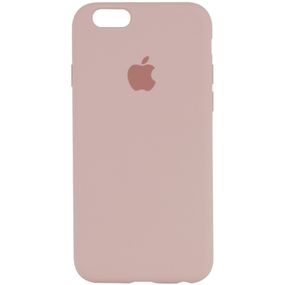 Чохол Silicone Case Full Protective (AA) для Apple iPhone 6/6s (4.7") Рожевий / Pink Sand