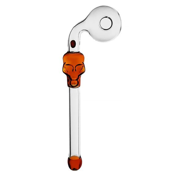Кутова Скляна Трубка Куля "Oil Pipe Scull"