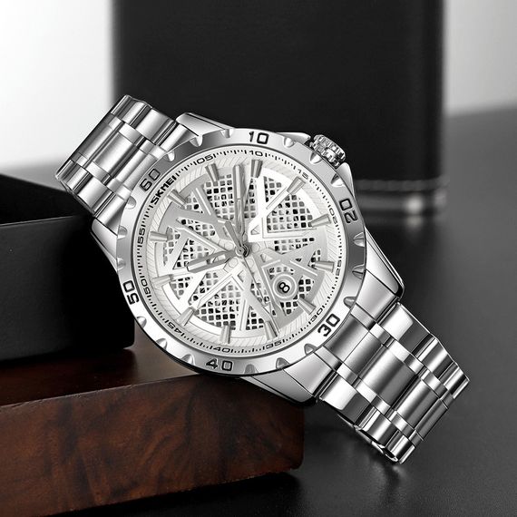 Skmei 9337SISI Silver | Зображення 3