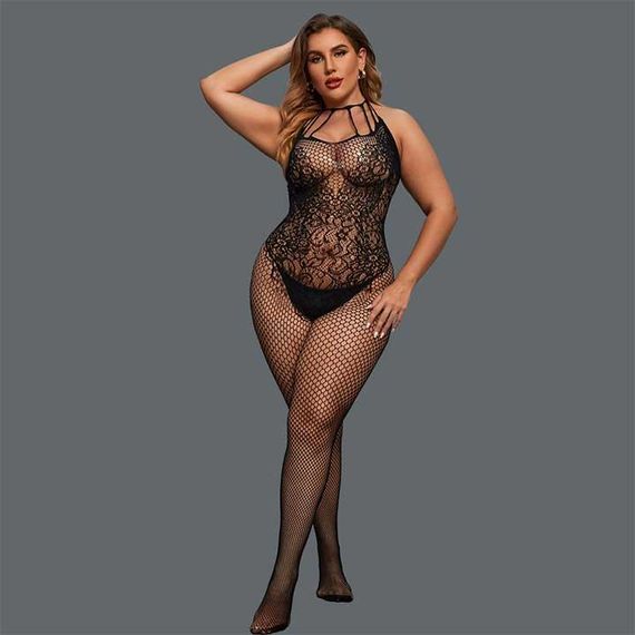 Сексуальный бодистокинг с открытым доступом и открытой спиной L-XXL – Эротическое бельё