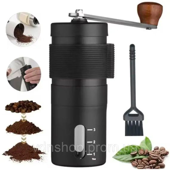 Кофемолка для кофейных зерен с керамическими жерновами Coffee GrinderAND LY-957 | Зображення 1
