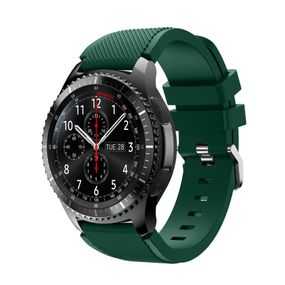 Силиконовый ремешок Primo для часов Samsung Gear S3 Classic SM-R770 / Frontier RM-760 - Army Green