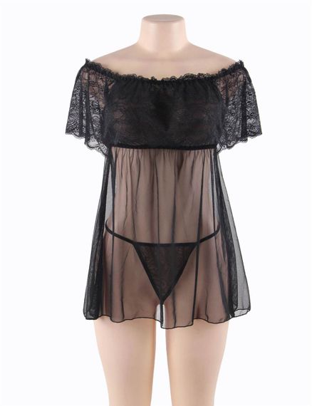 Сукня Star Night Sexy Babydoll чорна XS-S | Зображення 2