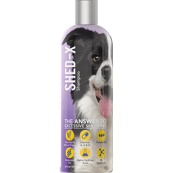 SynergyLabs Shed-X Shampoo шампунь проти линяння у собак, 473 мл