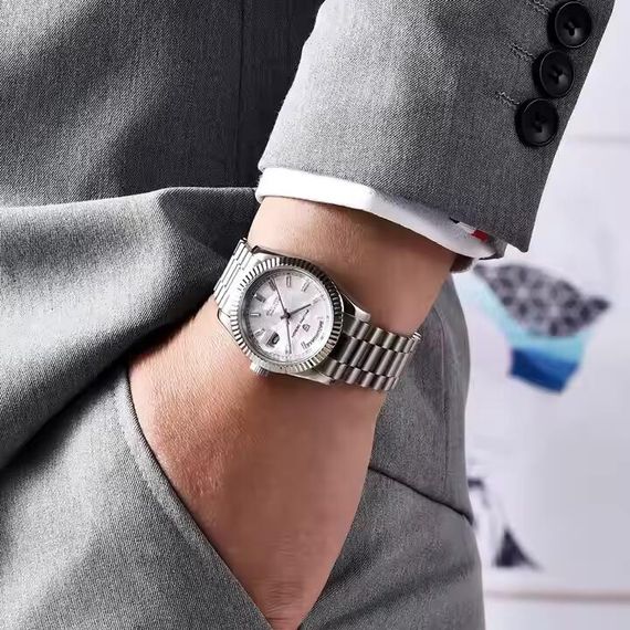 Чоловічий годинник Pagani Design PD-1752 Silver-Silver | Зображення 5