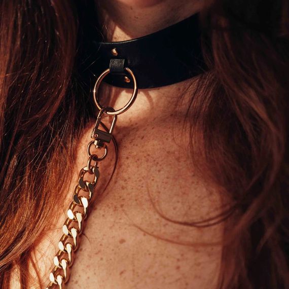 Чокер Bijoux Indiscrets MAZE - Wide Chocker Black | Зображення 3