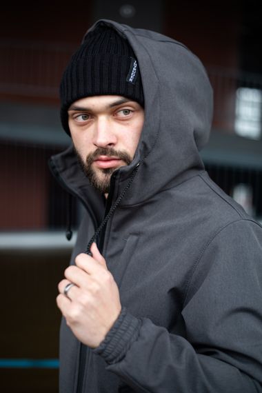 Куртка Softshell "Intruder" сірий меланж | Зображення 4