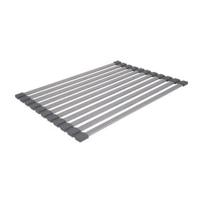 Сушарка на кухонну мийку Lidz Acsis LA13 Gray, плоска основа, для посуду 430х300 мм LDACSLA13GRA49767
