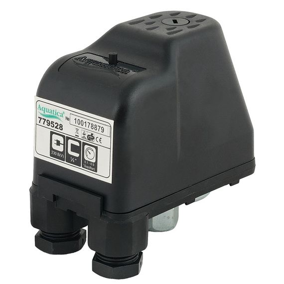 Реле сухого ходу Aquatica SK7 допоміжне 0.9-0.1 бар (гайка) (779528)